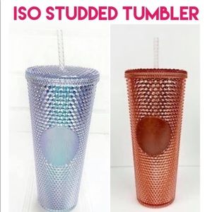 ISO Starbucks 2019 OG rose gold studded !